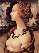 Piero di Cosimo Portrat of Simonetta Vespucci oil painting